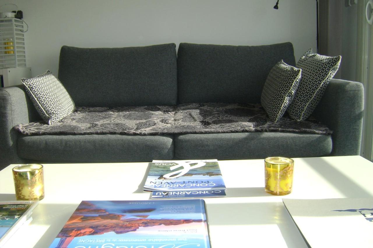Appartement Corniche II - Superbe Vue Mer !!! Wir Sprechen Flieben Deutsch, Touristentipps, We Speak English Конкарно Экстерьер фото